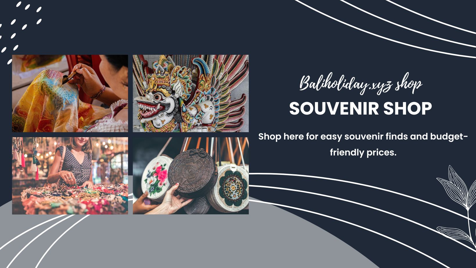 Bali Holiday Shop - Best Souvenirs and Gifts from Bali