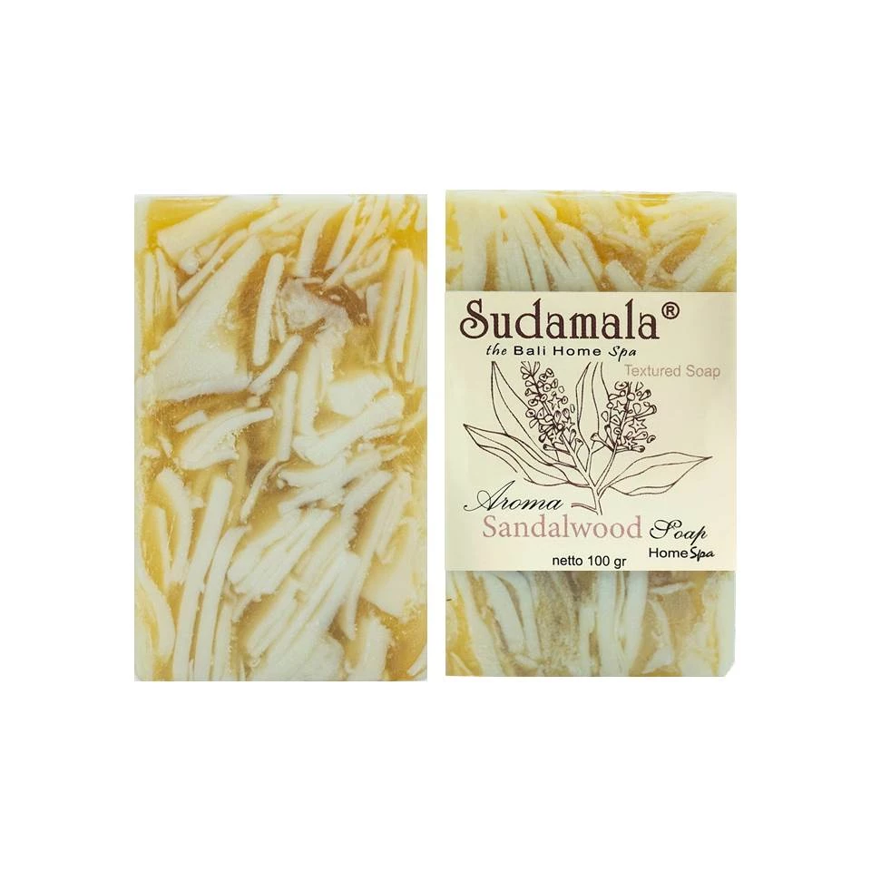 Sudamala Sandalwood Textured Soap 100g