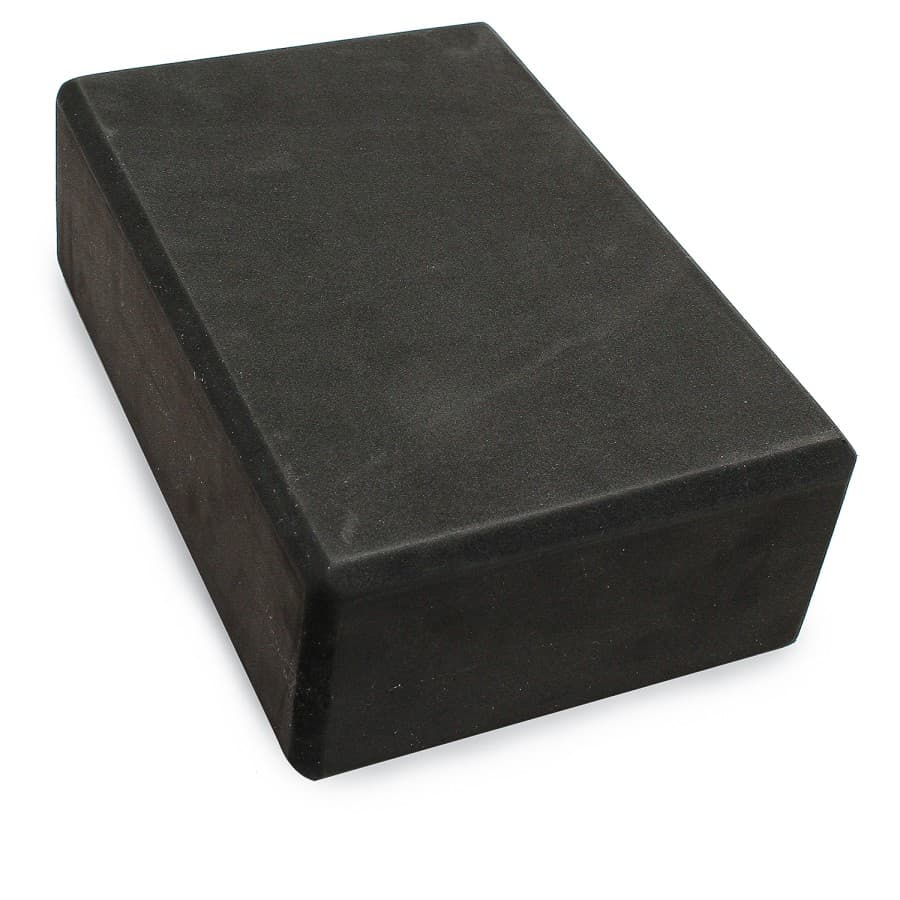 Yoga Foam Block – Lightweight and Supportive (Black)